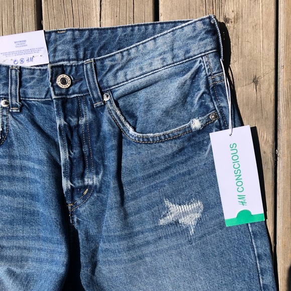 NWT H&M Concious Boyfriend jeans - Picture 1 of 8